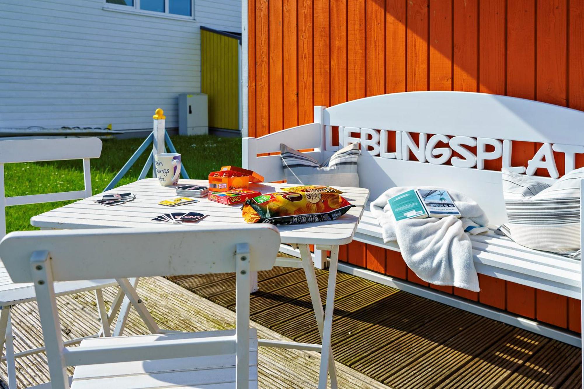 Ferienhaus Lieblingsplatz By Seeblick Ferien Oro, Direkte Wasserlage,Sauna,Kamin Олпениц Екстериор снимка