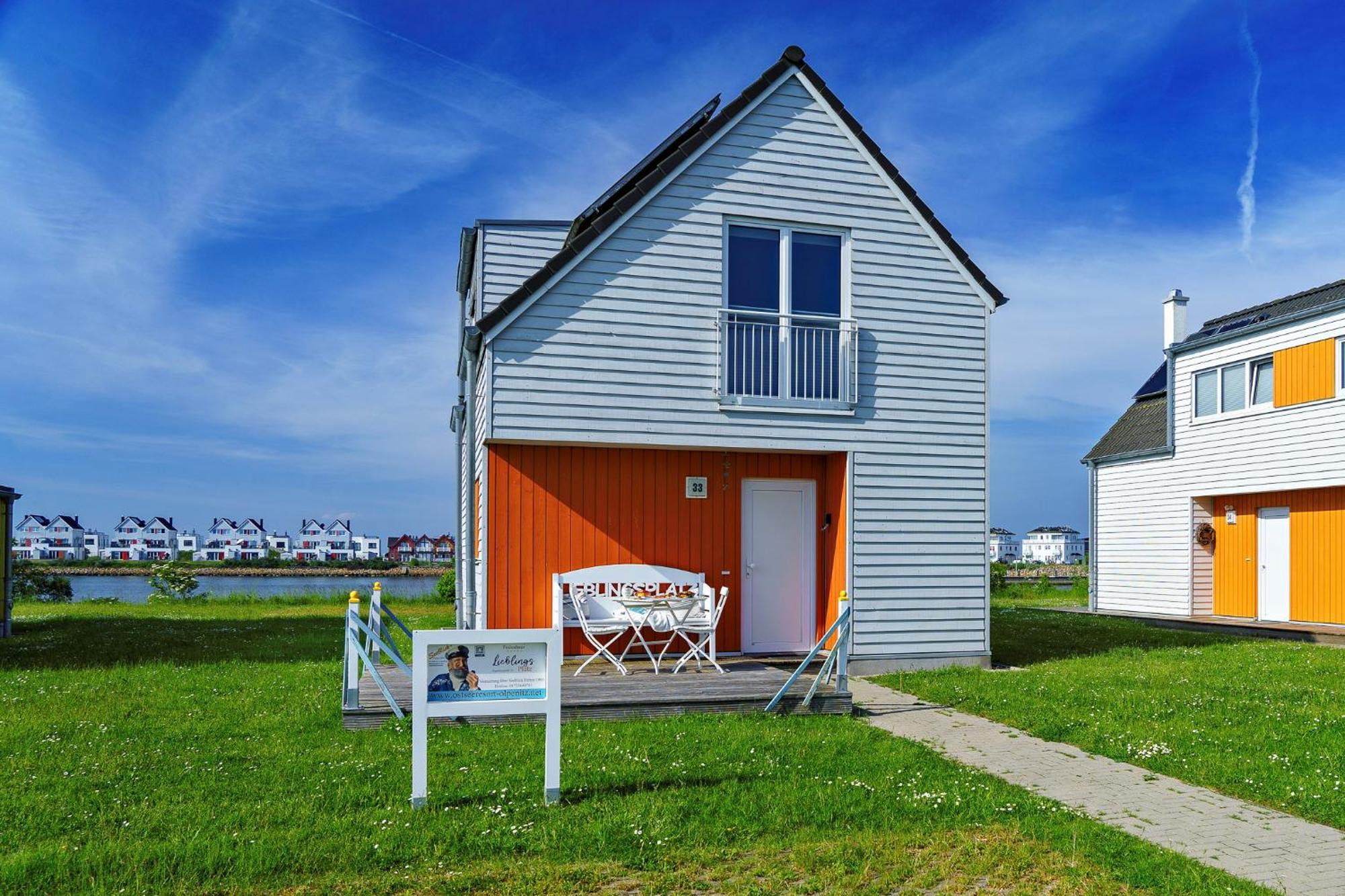 Ferienhaus Lieblingsplatz By Seeblick Ferien Oro, Direkte Wasserlage,Sauna,Kamin Олпениц Екстериор снимка
