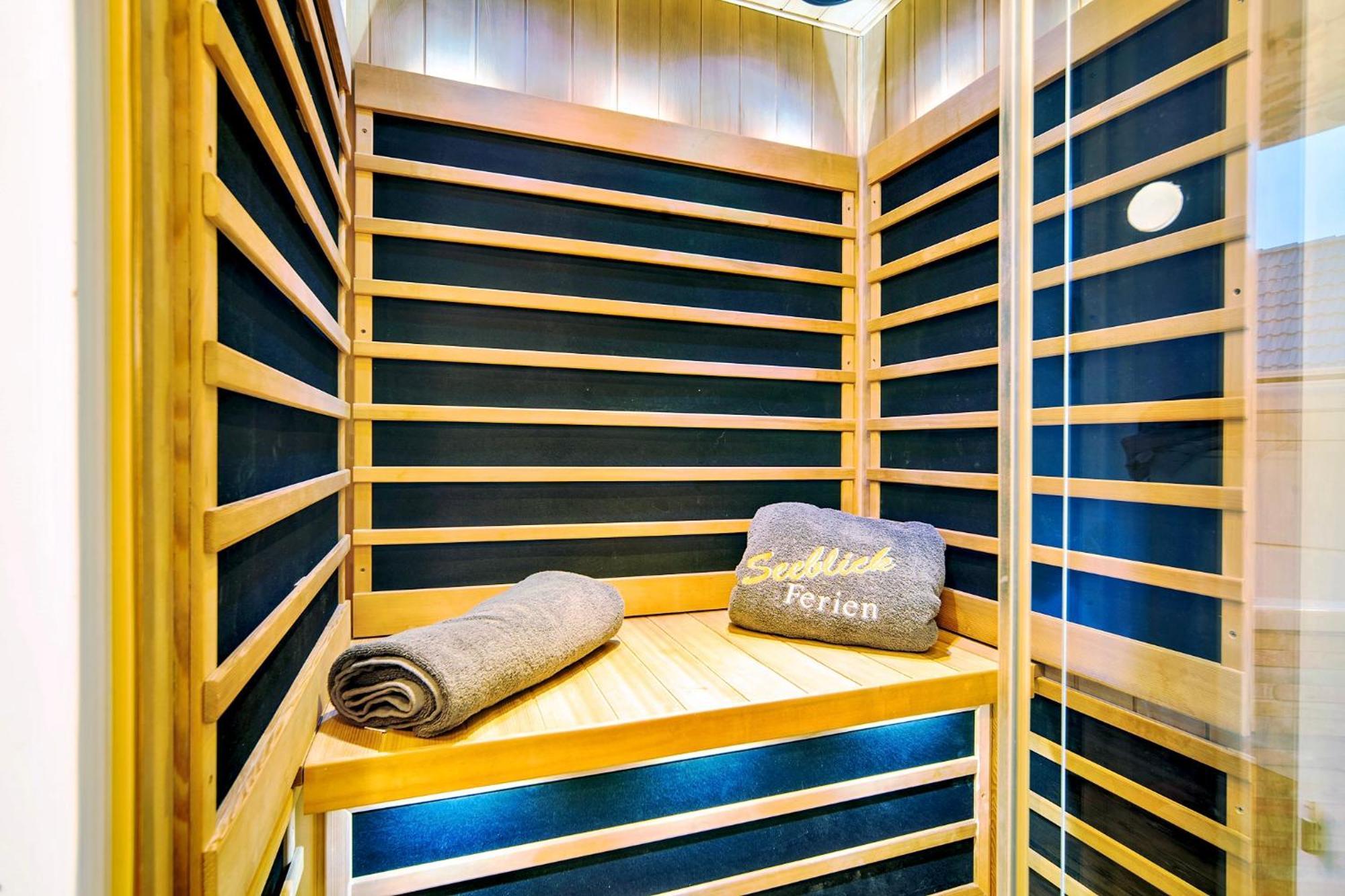Ferienhaus Lieblingsplatz By Seeblick Ferien Oro, Direkte Wasserlage,Sauna,Kamin Олпениц Екстериор снимка